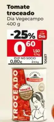 Dia Dia vegecampo - tomate troceado oferta