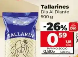 Dia Dia al diante - tallarines oferta