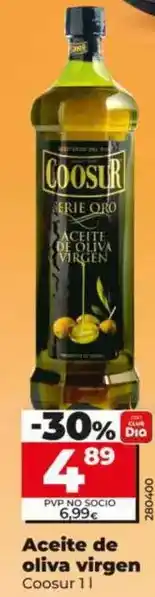 Dia Coosur - aceite de oliva virgen oferta