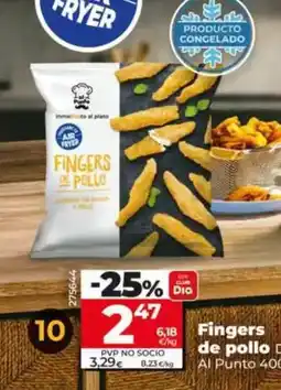 Dia Dia al punto - fingers de pollo oferta