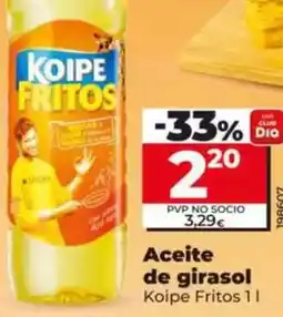 Dia Koipe fritos - aceite de girasol oferta