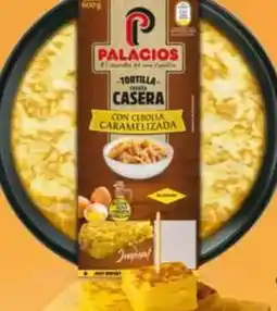 Dia Palacios - tortilla con cebolla caramelizada oferta