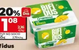 Dia Dia - bífidus cremoso con mango oferta