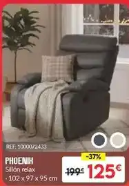 Embargos a lo bestia Phoenix - sillón relax oferta