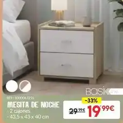 Embargos a lo bestia Mesita de noche oferta