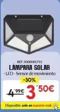 Embargos a lo bestia Solar - lampara oferta