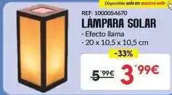 Embargos a lo bestia Solo - lampara solar oferta