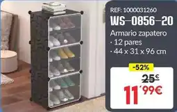 Embargos a lo bestia Armario zapatero oferta