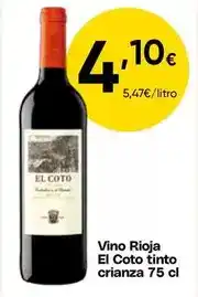 FROIZ El coto - vino rioja crianza oferta