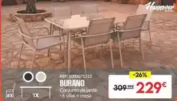 Embargos a lo bestia Garden - burano oferta