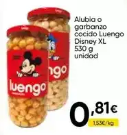 FROIZ Disney - alubia o garbanzo cocido luengo xl unidad oferta