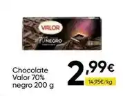FROIZ Valor - chocolate 70% negro oferta