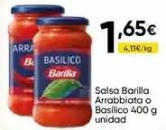 FROIZ Barilla - salsa arrabbiata o basilico oferta