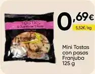 FROIZ Franjuba - mini tostas con pasas oferta
