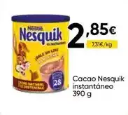 FROIZ Nestlé - cacao nesquik instantaneo oferta