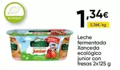 FROIZ Xanceda - leche fermentada ecologico junior con fresas oferta