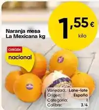 FROIZ Origen - naranja mesa la mexicana oferta