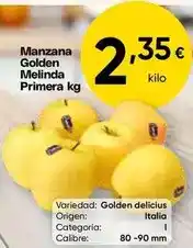 FROIZ Origen - manzana golden melinda primera oferta