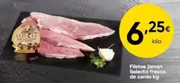 FROIZ Selecta - filetes jamón selección fresco de cerdo oferta
