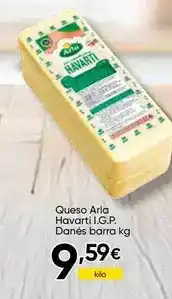 FROIZ Danone - queso arla havarti i.g.p oferta