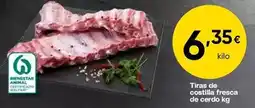 FROIZ Tias de costilla fresca de cerdo oferta
