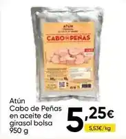 FROIZ Cabo de peñas - atun en aceite de girasol bolsa oferta