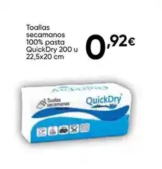 FROIZ Toallas secamanos 100% pasta oferta