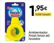 FROIZ Finish - ambientador limon 60 lavados oferta