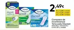 FROIZ Tena - compresa de incontinencia lady discreet oferta