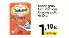 FROIZ Catisfactions - snack gato catisfactions creamy pollo oferta