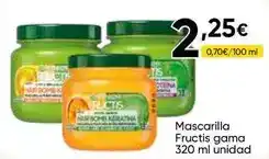 FROIZ Garnier - mascarilla fructis gama oferta