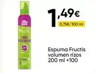 FROIZ Fructis - espuma oferta
