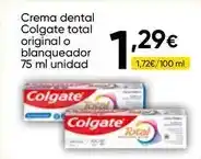 FROIZ Colgate - crema dental total original o blanqueador oferta