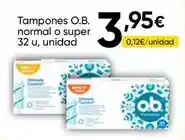 FROIZ Ob - tampones o.b. normal o super oferta