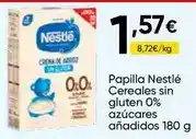 FROIZ Nestlé - papilla cereales sin gluten 0% azucares anadidos oferta