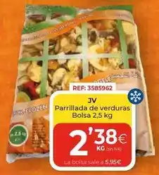 CashDiplo Jv - parrillada de verduras oferta