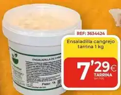 CashDiplo Ensaladilla cangrejo tarrina oferta