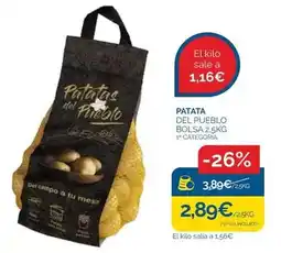 Cash Ecofamilia Patata del pueblo oferta