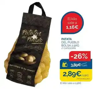 Cash Ecofamilia Patata del pueblo oferta