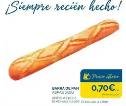 Cash Ecofamilia Barra de pan oferta