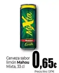 Unide Supermercados Mahou - cerveza sabor limón oferta