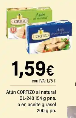 Cash Ifa CORTIZO Atún al natural oferta