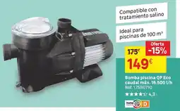 Leroy Merlin Ideal - bomba piscina qp eco oferta