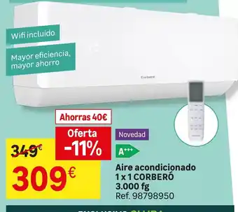 Aire - acondicionado 1x 1 corberó