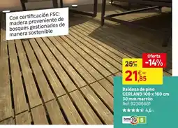 Leroy Merlin Home - baldosa de pino oferta