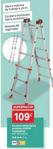 Leroy Merlin Home - escritorio telescopia aluminio de litre oferta