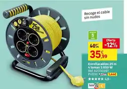 Leroy Merlin Home - enroallacables 25 m 4 tonas 3.000 w oferta