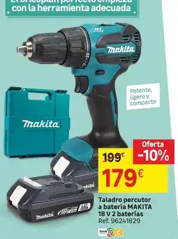 Leroy Merlin Makita - taladro percutor a bateria oferta