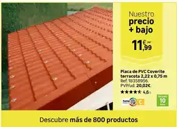 Leroy Merlin Pvc - placa de pvc coverite terractota oferta