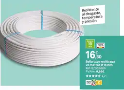 Leroy Merlin Home - rollo tubo multicapa 25 mètros 16 imm oferta